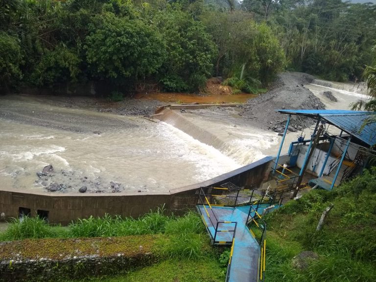 IBAL mantiene el servicio de agua, pese a la disminución del caudal en bocatoma Combeima