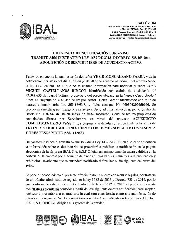 AVISO