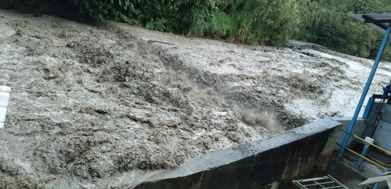 Gracias a los protocolos de emergencia se activó la captación de Combeima