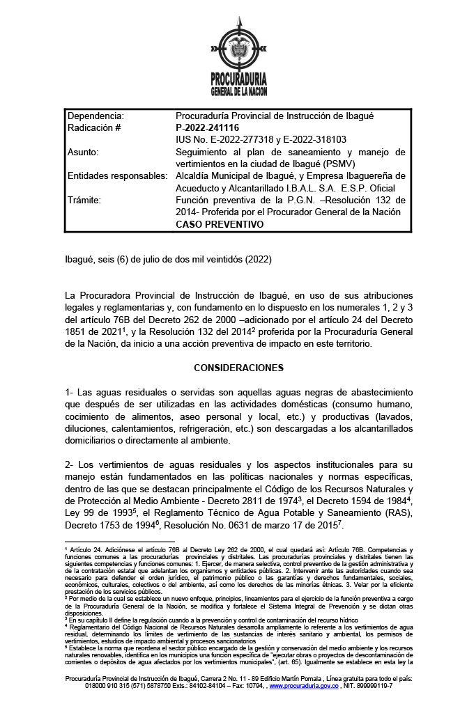 Auto Procuraduría Provincial