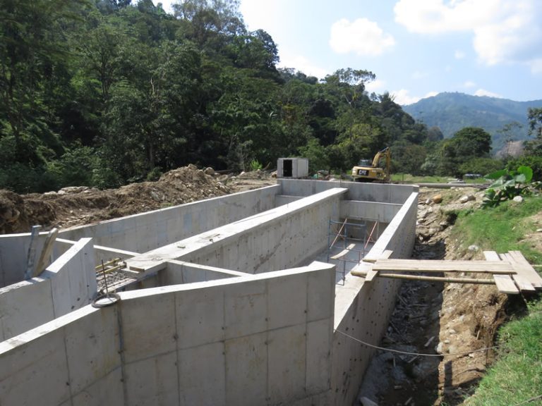 Así marchan las obras en la quebrada Cay