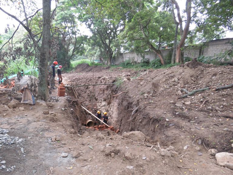 IBAL invierte 120 millones para solucionar problema de aguas lluvias en Villa Café