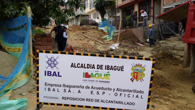 IBAL interviene red de alcantarillado en el barrio Buenaventura