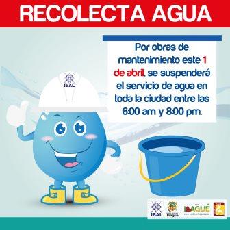 SE SUSPENDERA EL SERVICIO DE AGUA EN TODA LA CIUDAD