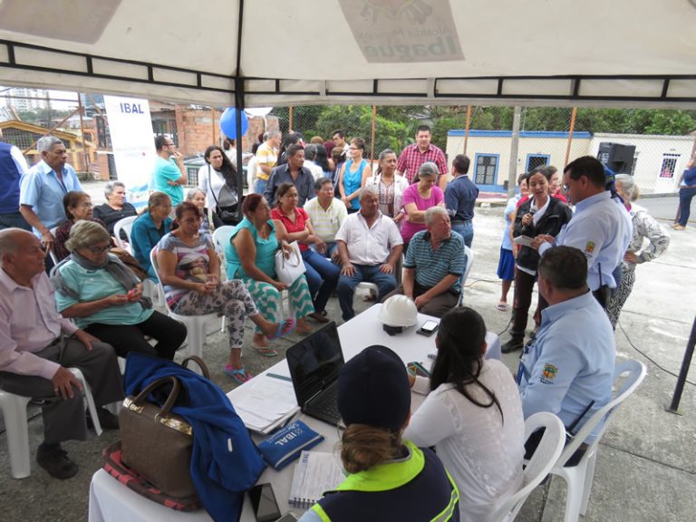 IBAL recorrió comuna cuatro
