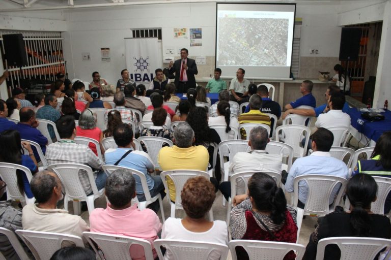 Gerente del IBAL socializó avance de obra en colector El Sillón