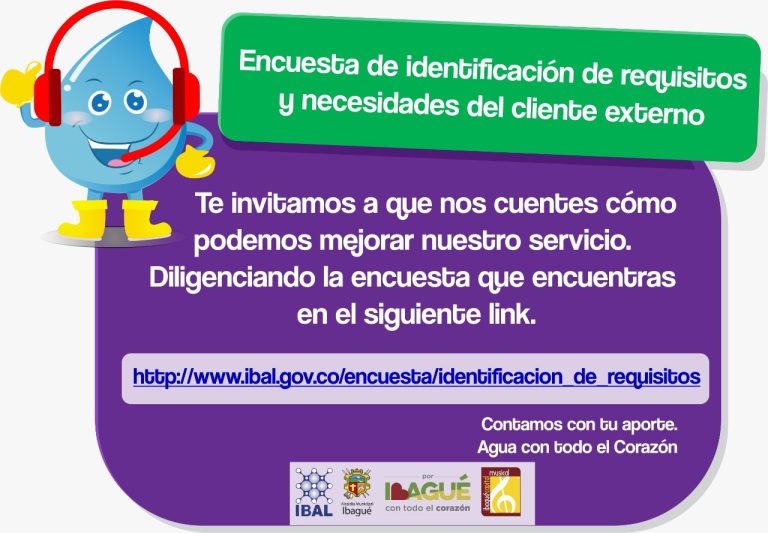 Encuesta de Identificación de Requisitos y Necesidades del Cliente Externo