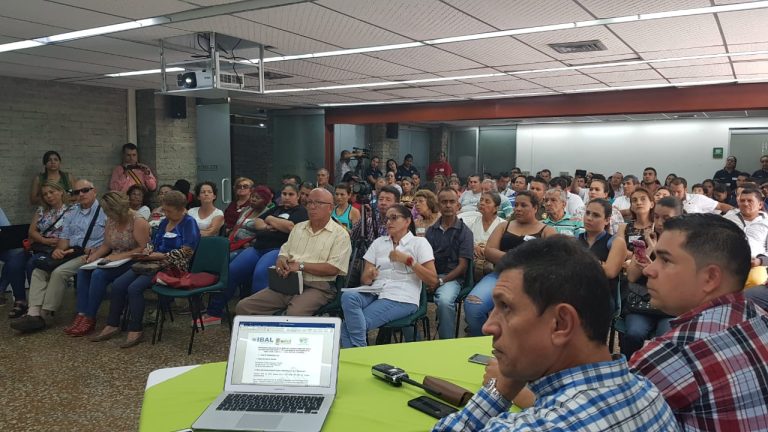 En las instalaciones de CORTOLIMA se socializó la creación de mesa de trabajo para el plan de manejo socioambiental de la microcuenca Hato de la Virgen