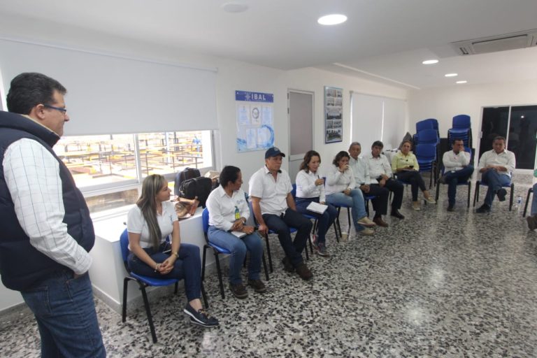 IBAL, referente nacional. Empresas Públicas de Neiva realizó visita a las instalaciones de la empresa