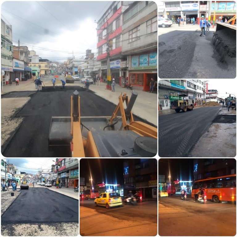 Recuperación de red de alcantarillado, reconstrucción de un pozo de 8mts de altura, relleno de 500m3 de material y Pavimentación, hizo el IBAL en la carrera 4ta entre calles 18 y 19