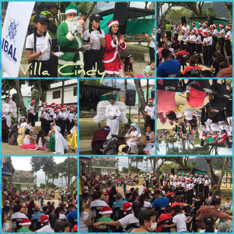 El IBAL y La Alcaldía llegaron a la Comuna 7, para ofrecerles a niños, niñas y familias del sector novenas con gran fervor y alegría