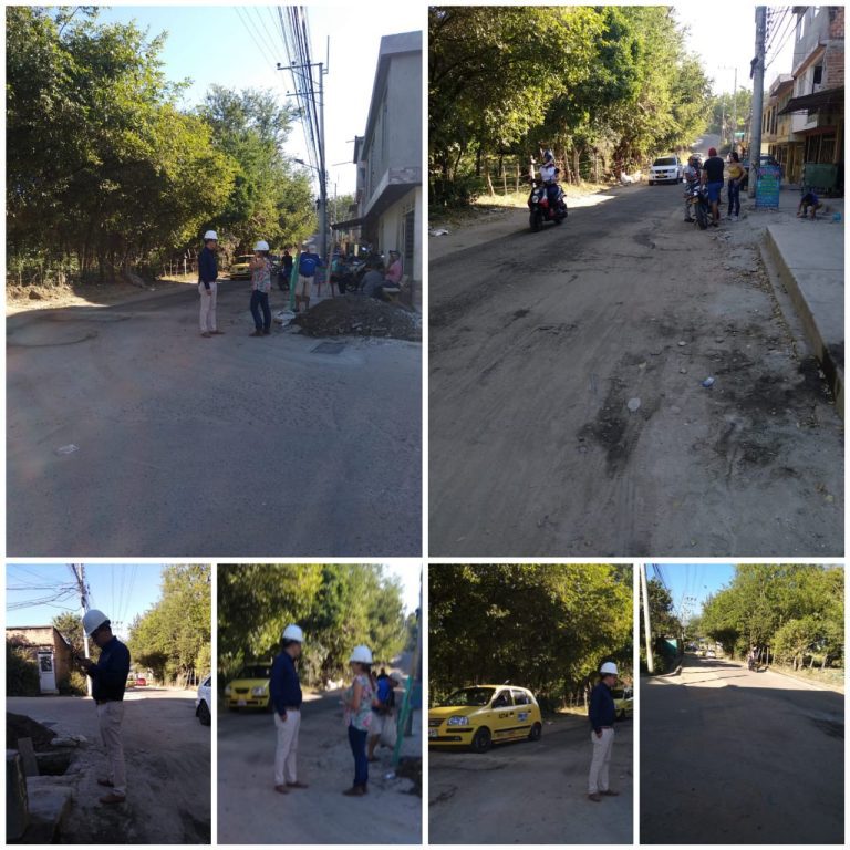 Administración Municipal verifica trabajos que asegurarán la pavimentación de la Calle 125