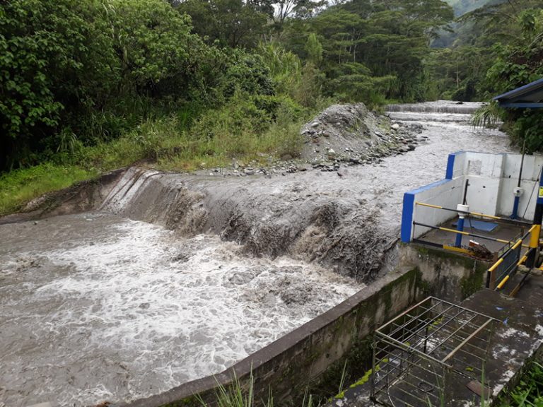 Río Combeima presentó la creciente de caudal más alta de los últimos 21 meses