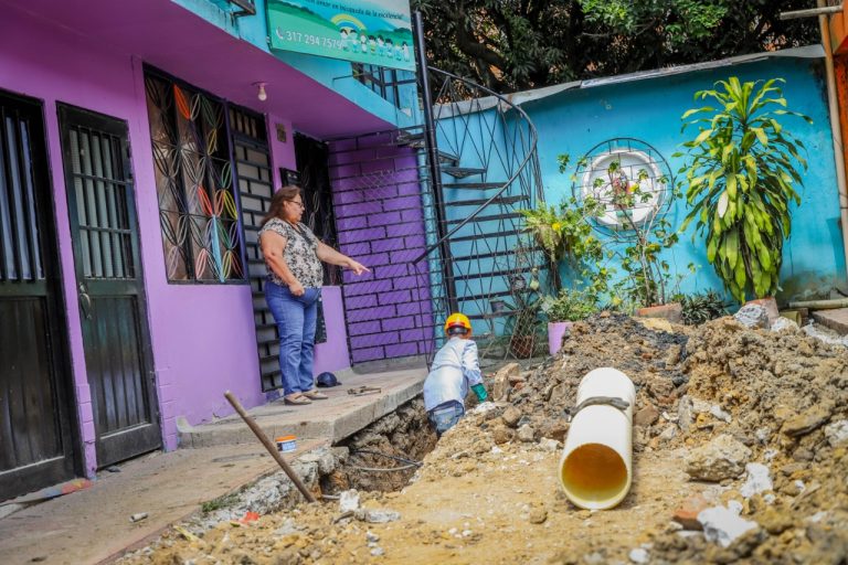 Después de 30 años, San Lucas I cuenta con nueva red de alcantarillado