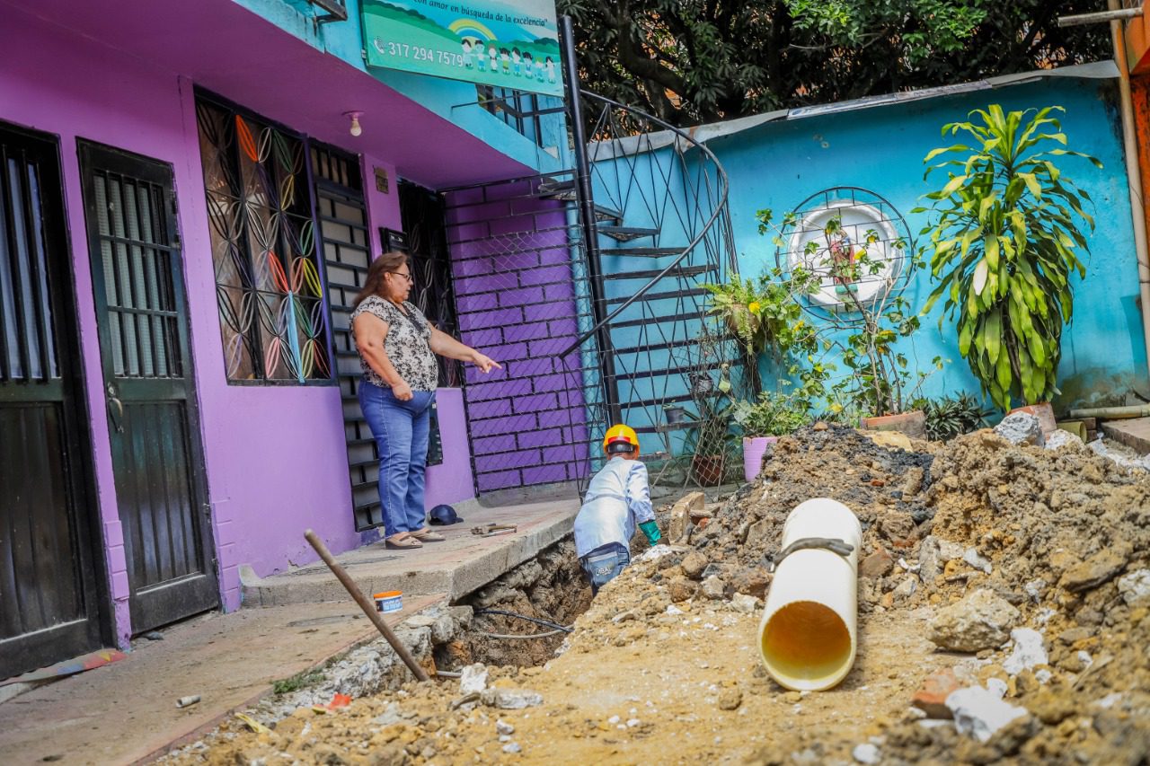 Después de 30 años, San Lucas I cuenta con nueva red de alcantarillado