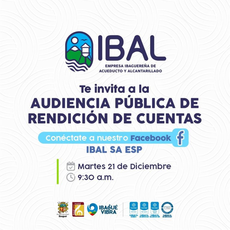 💦 ¡#Ibagué, evoluciona con inversiones en agua potable y saneamiento básico!