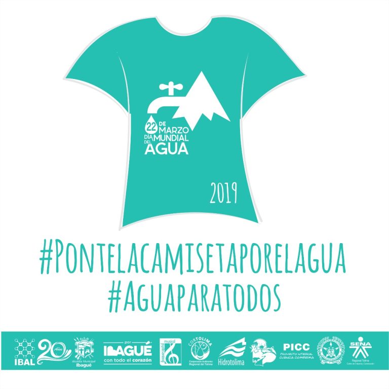 Mañana 28 de Marzo, nos pondremos la “Camiseta por el Agua”