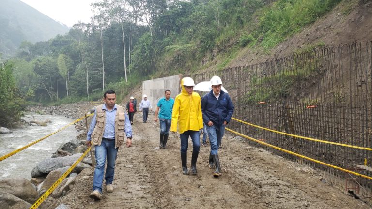 Visita de seguimiento a la fase II del Acueducto Complementario, hoy la acompañó el Alcalde de Ibagué