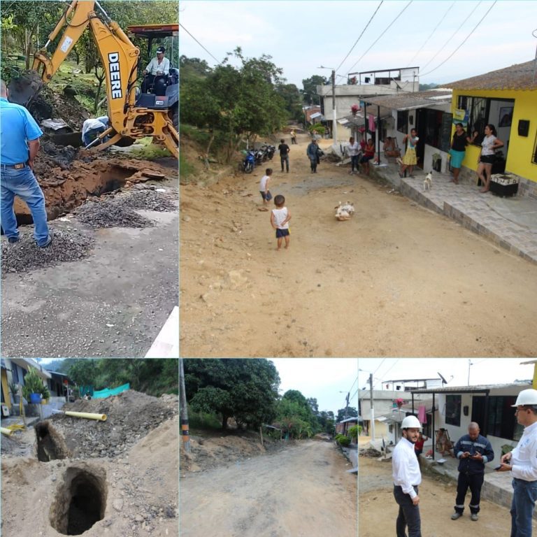 Se continúa cumpliendo, en el barrio Nuevo Amanecer se trabaja en el cambio de sus redes
