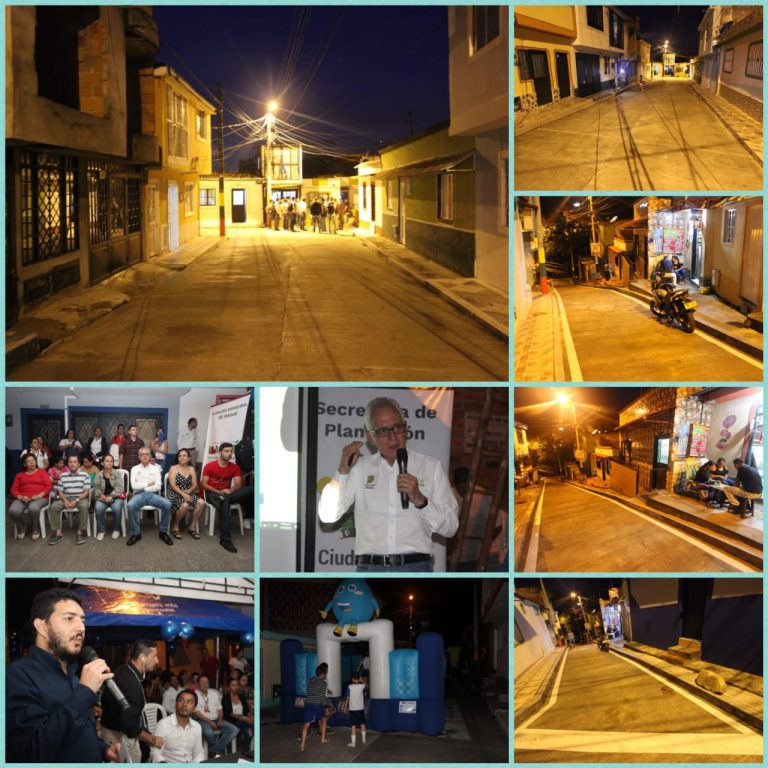 Nueva vía en la que se hizo inversión de $251 millones por parte del IBAL, entregó la Alcaldía en el barrio La Trinidad