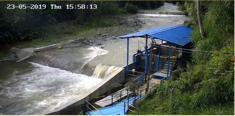 Fuertes lluvias presentadas en la madrugada de hoy, obligaron a reducir la captación en las Bocatomas Cay y Combeima
