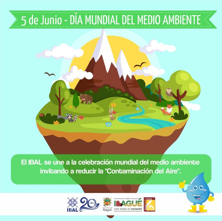 El IBAL, conmemora el 5 de junio “Día Mundial del Medio Ambiente”.