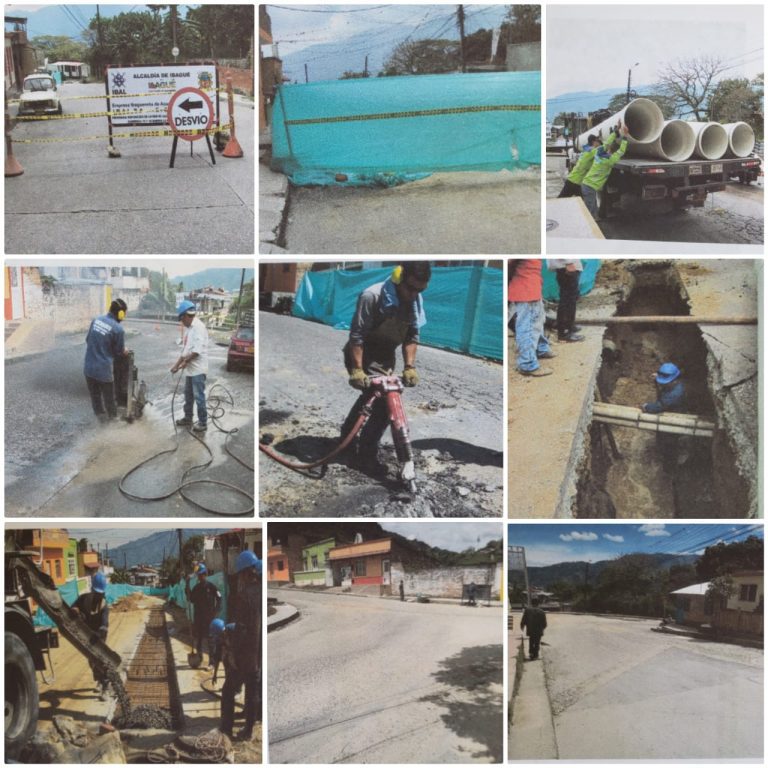 El IBAL hizo reposición de redes de Alcantarillado en el barrio la Paz Aurora en el marco de convenio con el Municipio de Ibagué