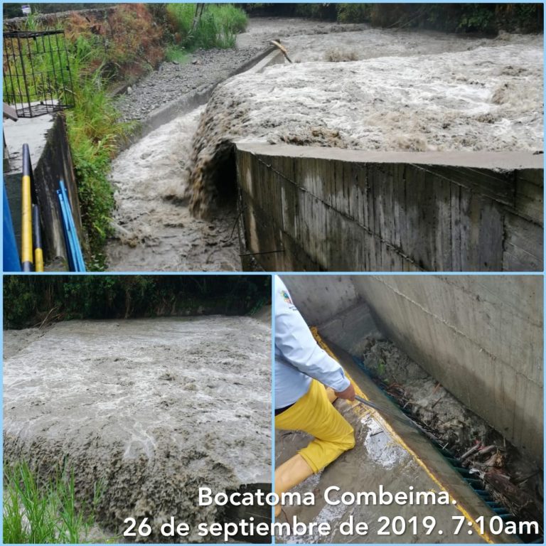 Gracias a las inversiones y modernización de las bocatomas en Ibagué la continuidad en el servicio en épocas de altas precipitaciones como la actual no se afecta como hace cuatro años
