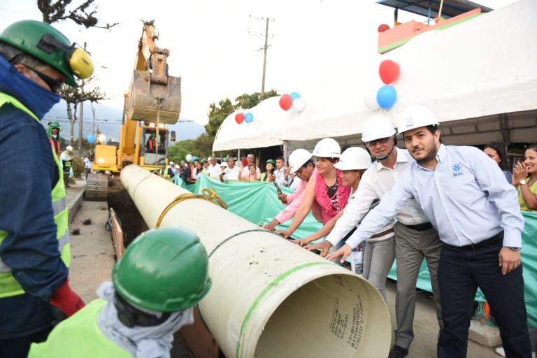 Inician obras de la Fase II Etapa 2A del Acueducto Complementario con fuente alterna al río Cocora, que beneficia a los habitantes de los barrios del sur