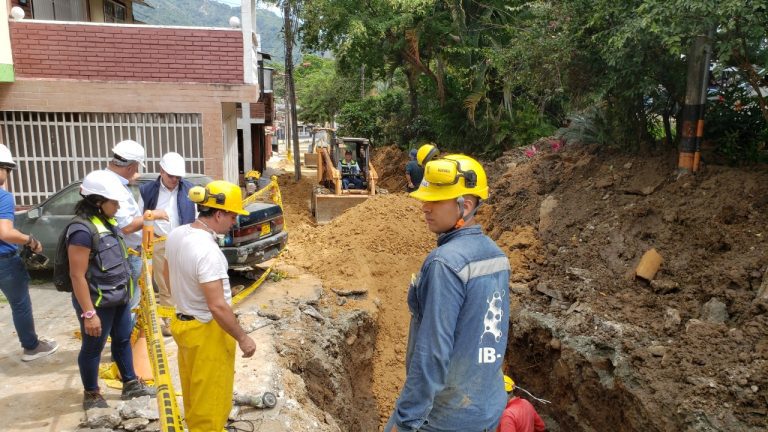 Ibal repuso 68 metros de alcantarillado en la novena etapa del Jordán