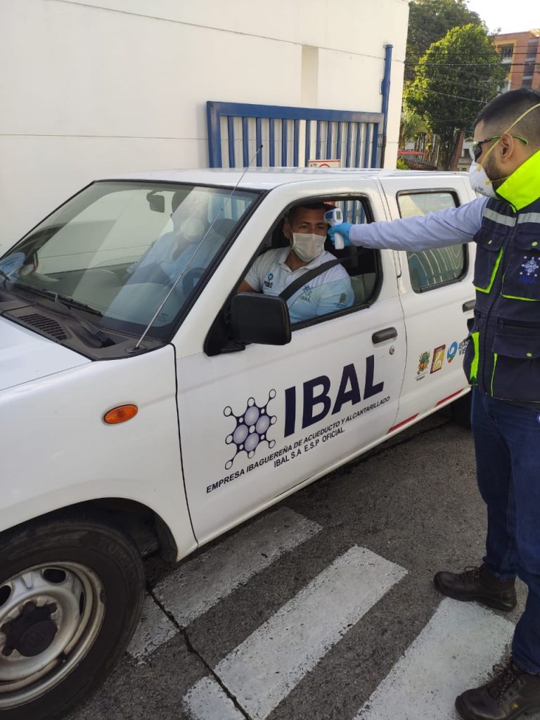 😷 Se fortalecen las medidas de bioseguridad para el ingreso de personal en el Ibal.