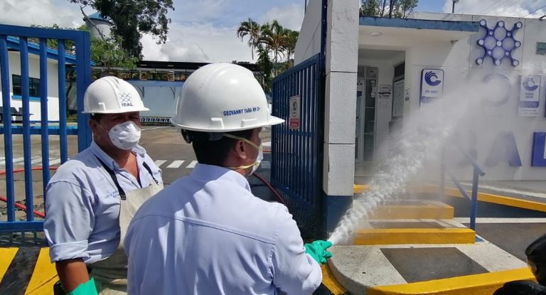 Se realizó limpieza y desinfección de las sedes en el IBAL.