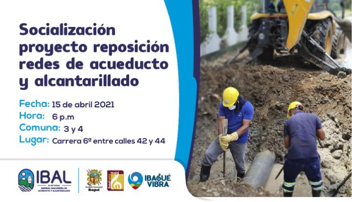 Nuestros sistemas de Acueducto y Alcantarillado también se mejorarán en las comunas tres y cuatro.