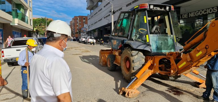 Alcaldía inició recuperación vial en la carrera Séptima entre calles 65 y 67