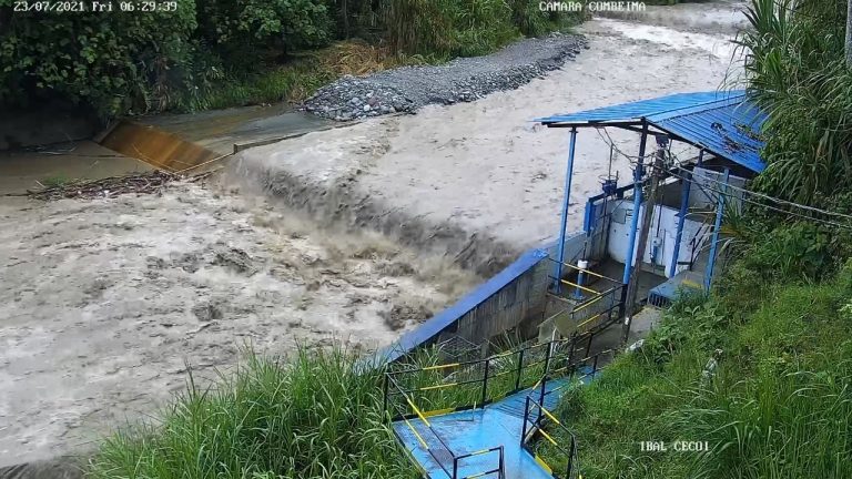 Por alta turbiedad en el río Combeima, se podrá presentar intermitencia en el suministro de agua