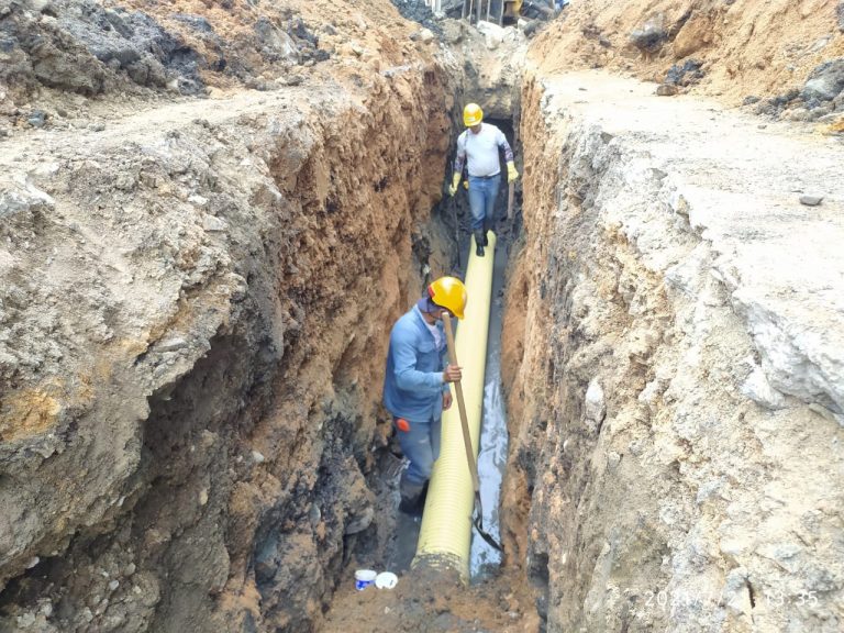 Durante julio, IBAL instaló 150 metros de tubería de alcantarillado en más de 30 sectores de Ibagué