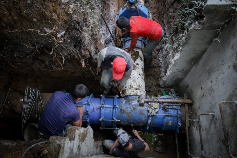 IBAL restableció servicio de agua tras culminación de obras en los tanques Belén y La 29