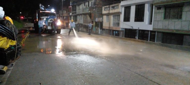 IBAL habilitó la Ferrocarril y recuperó el alcantarillado en la Guabinal