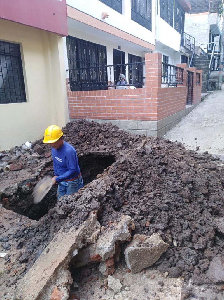 IBAL reparó el daño del acueducto en el Topacio