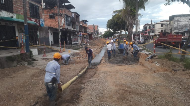 ¡Cumplimos en la Ambalá! IBAL modernizó el alcantarillado para proceder a pavimentar