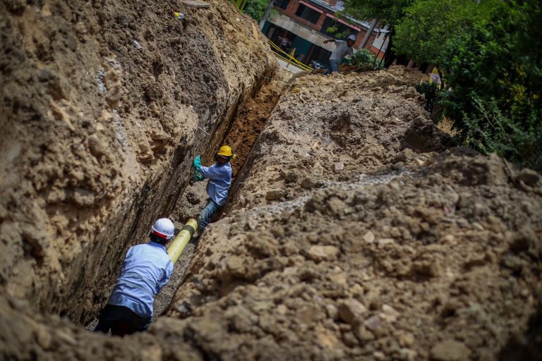 ¡Por fin! Después de 16 años el barrio Santa Catalina tiene redes nuevas de alcantarillado