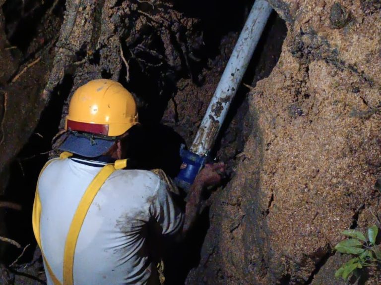 Superado el daño en la red matriz de la Zona Centro