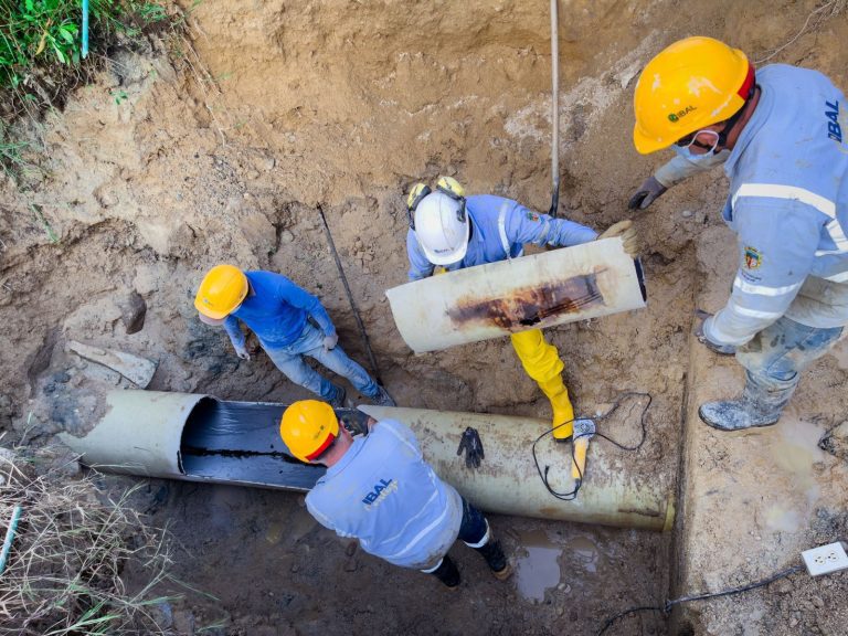 ¡Listo el arreglo de fugas! Ahora el Ibal trabaja por normalizar el servicio de agua