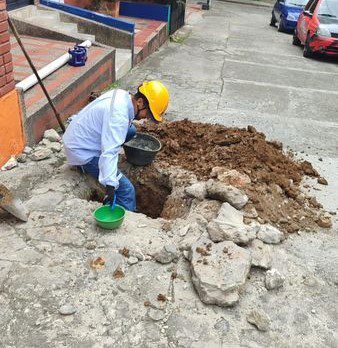 Cuadrillas ‘IBALContigo’ atienden daño de acueducto en la novena etapa del Jordán