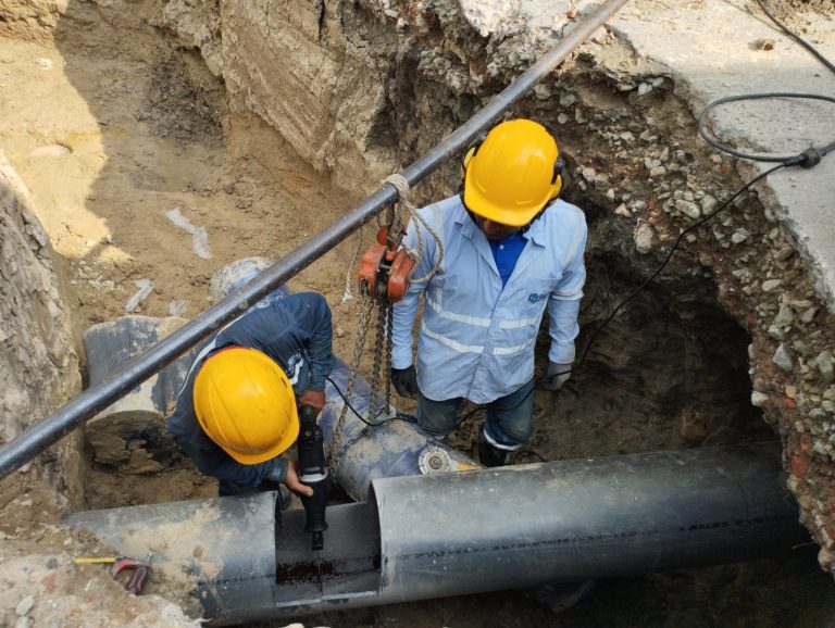 Por obras de empalme, El Salado tendrá variaciones en el servicio de agua