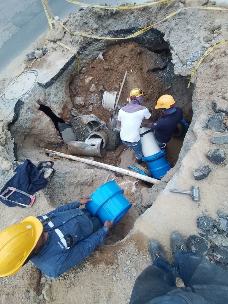 ¡No más hundimientos en las calles! IBAL recuperó daño en el barrio Magisterio