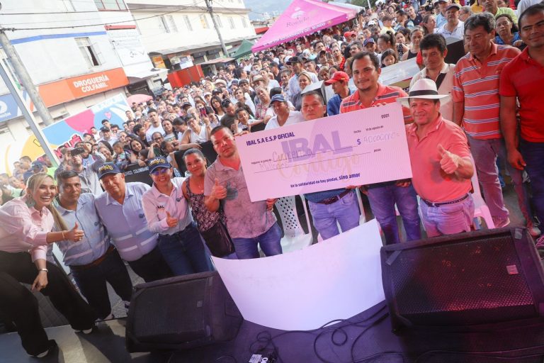 IBAL aportó $40 millones para apoyar a los comerciantes en la feria Ibagué Solidaria