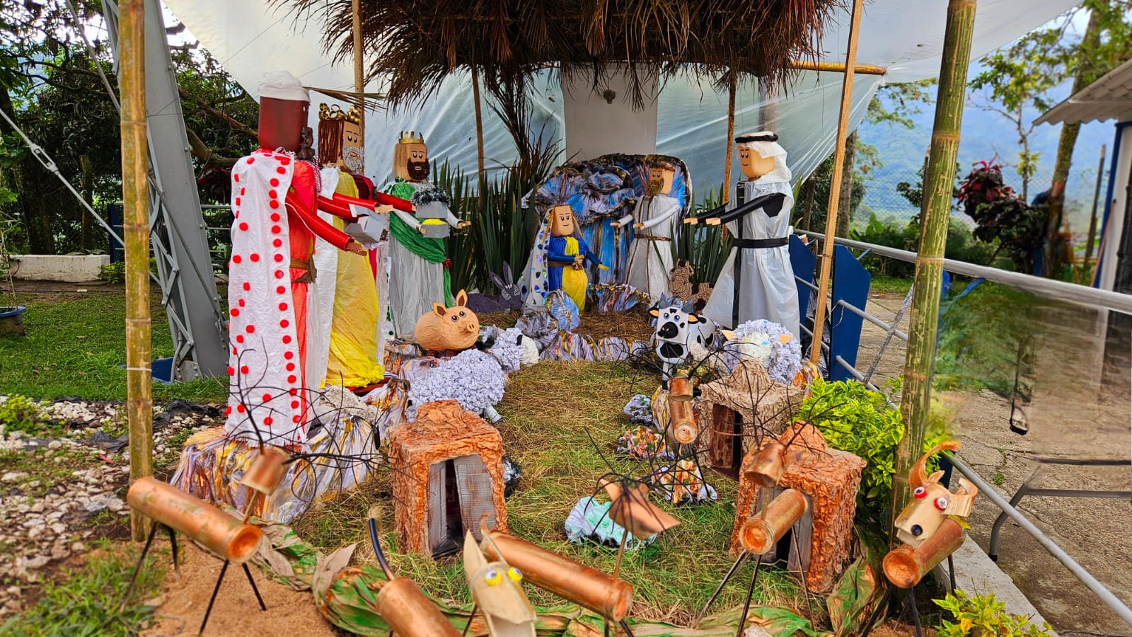 pesebre ecológico IBAL 2024