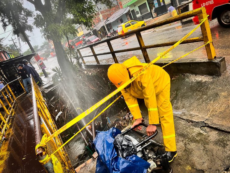 IBAL atiende daños en el sistema de acueducto tras intensas lluvias en Ibagué