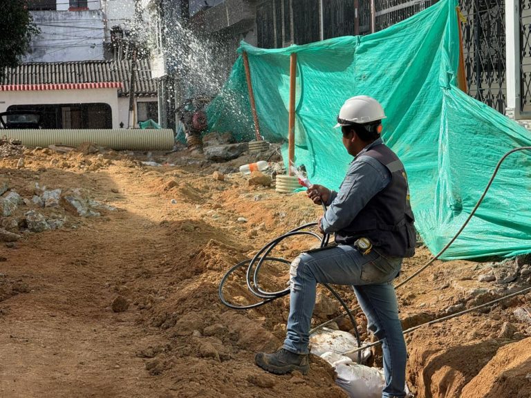 El IBAL con el Combo 3×1 sigue transformando las vías del barrio Jordán Tercera Etapa